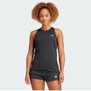 Adidas Women's Training Racerback Tank Top Workout Black - Sz M - BB00718
